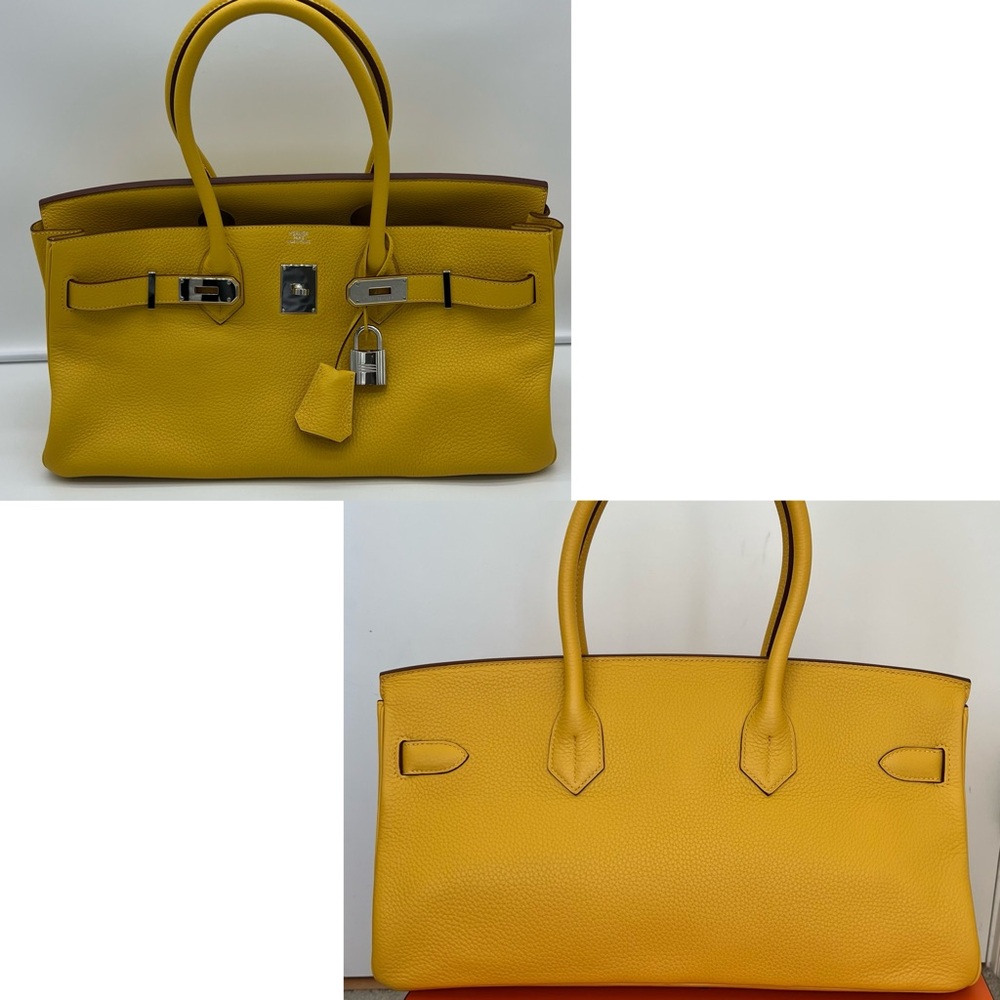 Authentic Hermes Clemence leather JPG birkin 42cm - Picture 6 of 15